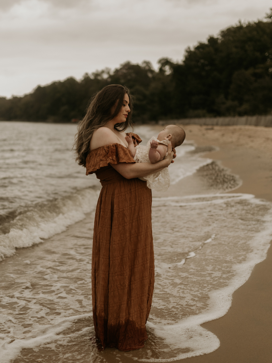 motherhood Motherhood Portrait Session on the Beach
